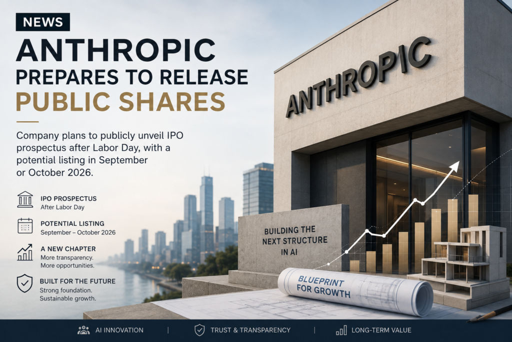 Anthropic public shares, Anthropic IPO, Anthropic stock, Anthropic IPO news, Claude AI, AI company IPO, artificial intelligence stocks, Anthropic public listing 2026